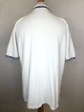 XL  white  T-Shirt  polo top  polo  multi  MOD  mens  Fred Perry  cotton pique