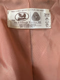wool  womens jacket  womens  pink  Jacket  fitted  edinburgh woollen mill  blazer jacket  Blazer  70s  1970s  14