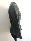 womens  vintage  Urban Village Vintage  Leather Jacket  Leather  jacket  Green  fitted  autumnal  autumn  60s  60  1960s  1960  10