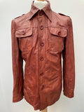 1970s Leather Jacket by Burton - Size M
