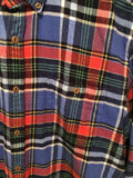 Mens Barbour Beacon Brand Red and Blue Check Shirt - Size L - Urban Village Vintage