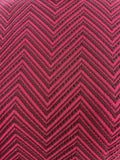 zig zag  womens  vintage  Urban Village Vintage  urban village  terlenka  pink  patterned dress  patterned  pattern  midi dress  midi  long sleeve  fitted waist  evening dress  evening  dress  decorative buttons  black stripes  black  back zip  12