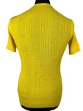 zero waste  yellow  vintage  Urban Village Vintage  urban village  UK  thrifted  thrift  sustainable  summer top  summer  style  store  slow fashion  short sleeved  short sleeve  shop  second hand  save the planet  S  reuse  recycled  recycle  recycable  preloved  online  MOD  mens  light knit  knitwear  knitted  knit  fine knit  fashion  ethical  Eco friendly  Eco  concious fashion  collar  clothing  clothes  button down  Birmingham  60s  1960s
