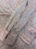 vintage  urban village  swirly  swirls  swirl  stripe  slim fit  Shirt  pointed collar  pink  patterned  MOD  Mens Shirts  mens  m  long sleeves  long sleeve  dagger collar  button  70s