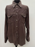 1970s Wrangler Cord Shirt - Size 16