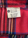 70s Does 50s Tartan Plaid Cropped Jacket by Gay Girl - Size 10-12