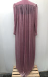 womens  vintage  Urban Village Vintage  urban village  two piece  pink  metallic  maxi dress  long dress  lightweight jacket  John Charles  glitter  evening dress  dress  crochet  70s  70  1970s  10