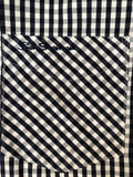 Mens Signature Ben Sherman Gingham Shirt Navy - Size M - Urban Village Vintage
