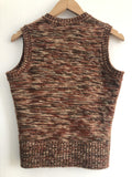 wool  vintage  vest  v neck  Urban Village Vintage  urban village  top  tootal  tank  sweater  St Michael  sleevless  S  mod  mens  brown  60s  1960s