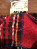Vintage 1950s Gay Girl Tartan Plaid Cropped Jacket - Size 10 / 12 - 50s vintage clothing 