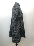 womens  welsh wool  welsh  vintage  turqoise  tapestry  S  purple  multi  green  cape  60s  1960