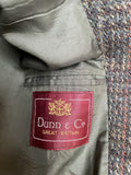 xl  wool coat  wool  Winter Coat  winter  vintage  Urban Village Vintage  urban village  Tweed  silk  pockets  mens  long sleeve  Green  dunn & co  collared  collar  big collar  60s  1960s  100% Wool