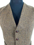 waistcoat  vintage  vest  v neck  Urban Village Vintage  urban village  Tweed  St Michael  smart  pockets  patterned  party  mens  M  full lining  formal  autumnal  autumn
