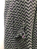 womens  welsh wool  welsh  vintage  turqoise  tapestry  S  purple  multi  green  cape  60s  1960