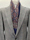 vintage  Urban Village Vintage  Three Button  retro  pockets  patterened  MOD  mens  M  Jacket  glen check  dogtooth  coat  button down  button  burberrys  Burberry  blazer jacket  Blazer