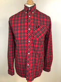 Fred Perry Reissues Button Down Tartan Shirt - Size S