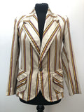 1970s Boating Blazer Jacket by Petronius - Size 10