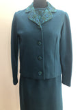 1960s Three Piece Jacket, Top and Skirt Set - Size 12