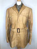 1970s Suede Safari Jacket - Size M