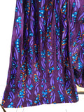 womens  wide leg  vintage  Urban Village Vintage  purple  pink  palazzo pants  onsie  jumpsuit  flower print  flower power  floral print  flares  flared  all in one  8  70s  1970s