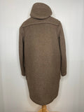 vintage  urban village  toggle  small  hooded  gloverall  football  duffle coat  duffle  coat  check  casuals  brown  70s  1970s