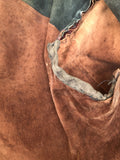 Mens 1960s / 1970s Beagle Collar Leather Jacket - Oxblood - Size L - Urban Village Vintage