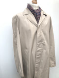vintage  Urban Village Vintage  trench coat  rain mac  overcoat  mens coat  mens  L  beige  Barracuda