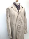 vintage  Urban Village Vintage  trench coat  rain mac  overcoat  mens coat  mens  L  beige  Barracuda