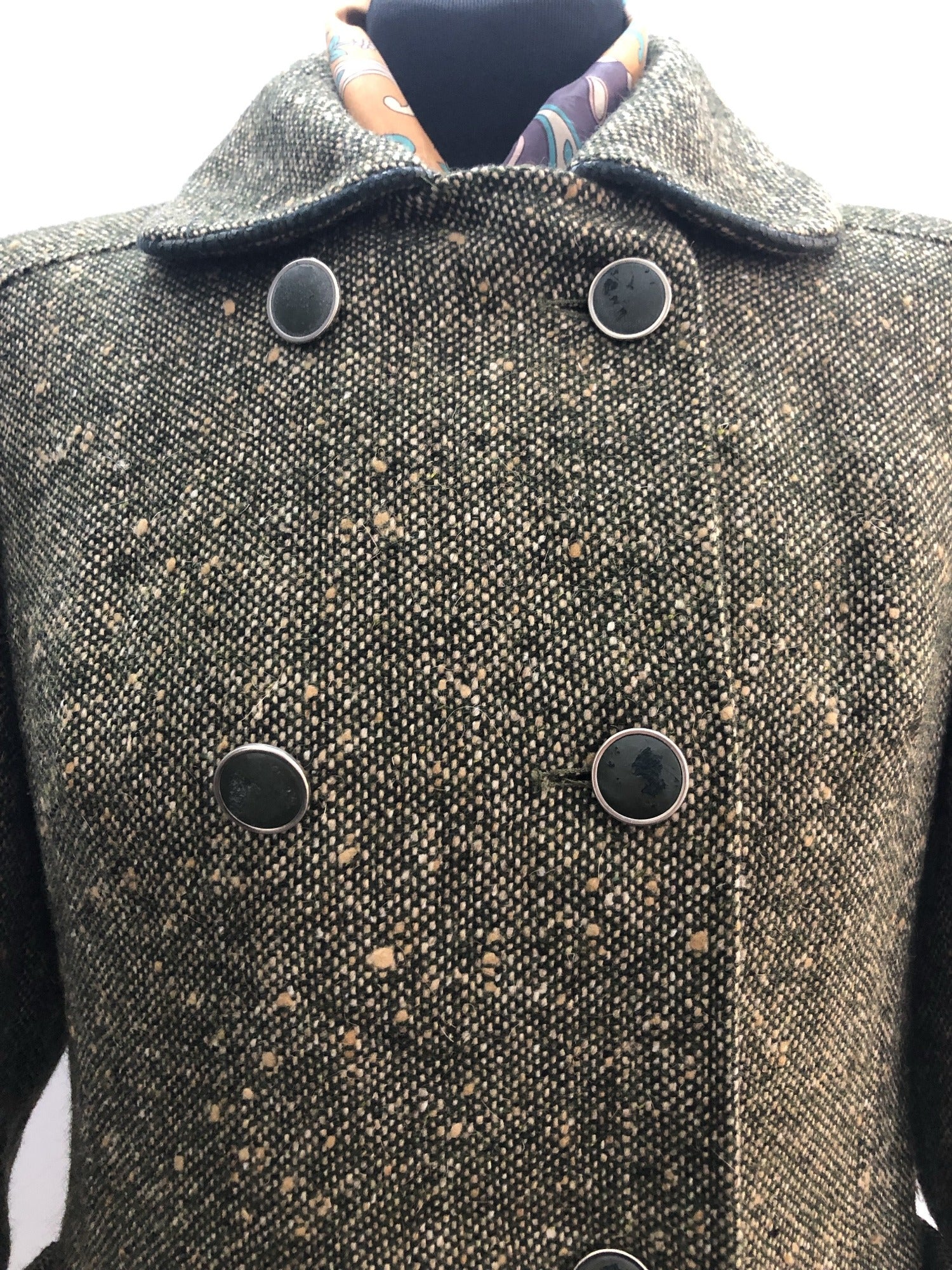 wool  womens  vintage  Urban Village Vintage  two piece  trousers  suit  set  MOD  Jacket  brown  blazer jacket  Alexon  60s  1960s  10