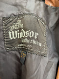 Windsor Original  Windsor Leatherwear  vintage  Urban Village Vintage  urban village  tan  soft leather  safari style  Safari jacket  safari  pockets  pocket detail  mens  M  long sleeves  long sleeved  long sleeve  Leather Jacket  Leather Coat  Leather  collared  collar  button up  button front  button  70s  1970s