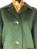 womens jacket  womens coat  womens  vintage  Urban Village Vintage  urban village  retro  green  coat  60s  1960s  14