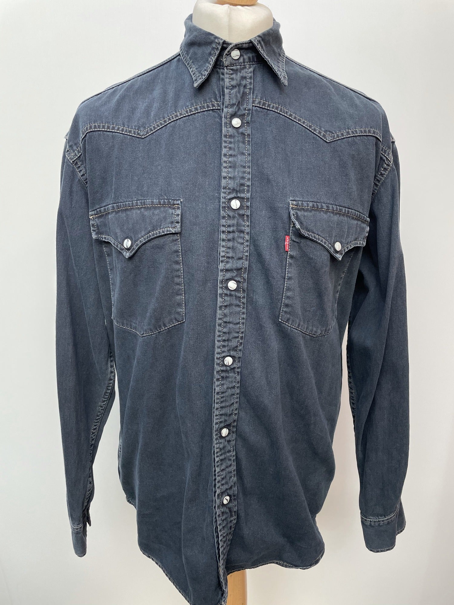 Short Sleeve Relaxed Fit Western Shirt - Blue | Levi's® KZ