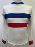 Retro Crew Neck Striped Top - Size S