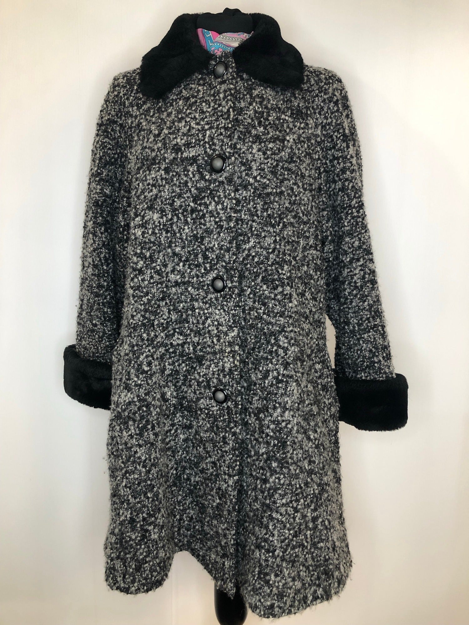 Swing Coat Dalmation Faux Fur Coat Animal Swing Coat – Lazy Oaf