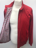 vintage  red  MOD  Mens jacket  mens coat  Mens Bomber jacket  mens  M  Jacket  Harrington Jacket  harrington  bomber jacket  bomber  ben sherman