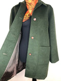 womens jacket  womens coat  womens  vintage  Urban Village Vintage  urban village  retro  green  coat  60s  1960s  14