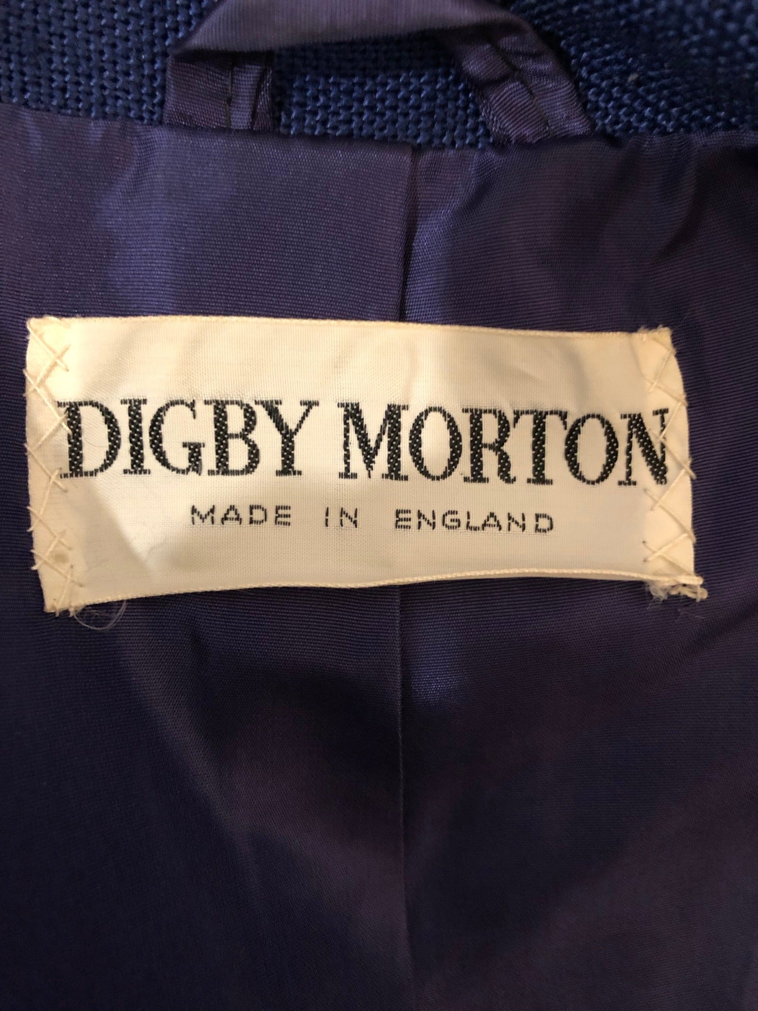 12  vintage  Urban Village Vintage  urban village  two button  pockets  mens  long sleeve  jacket  double breasted  Digby Morton  button  blue  blazer jacket  Blazer  70s  1970s