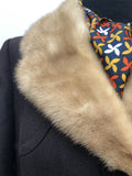 real fur  mink  womens  vintage  long coat  coat  brown  70s  60s  1970s  1960s  12 urban village vintage