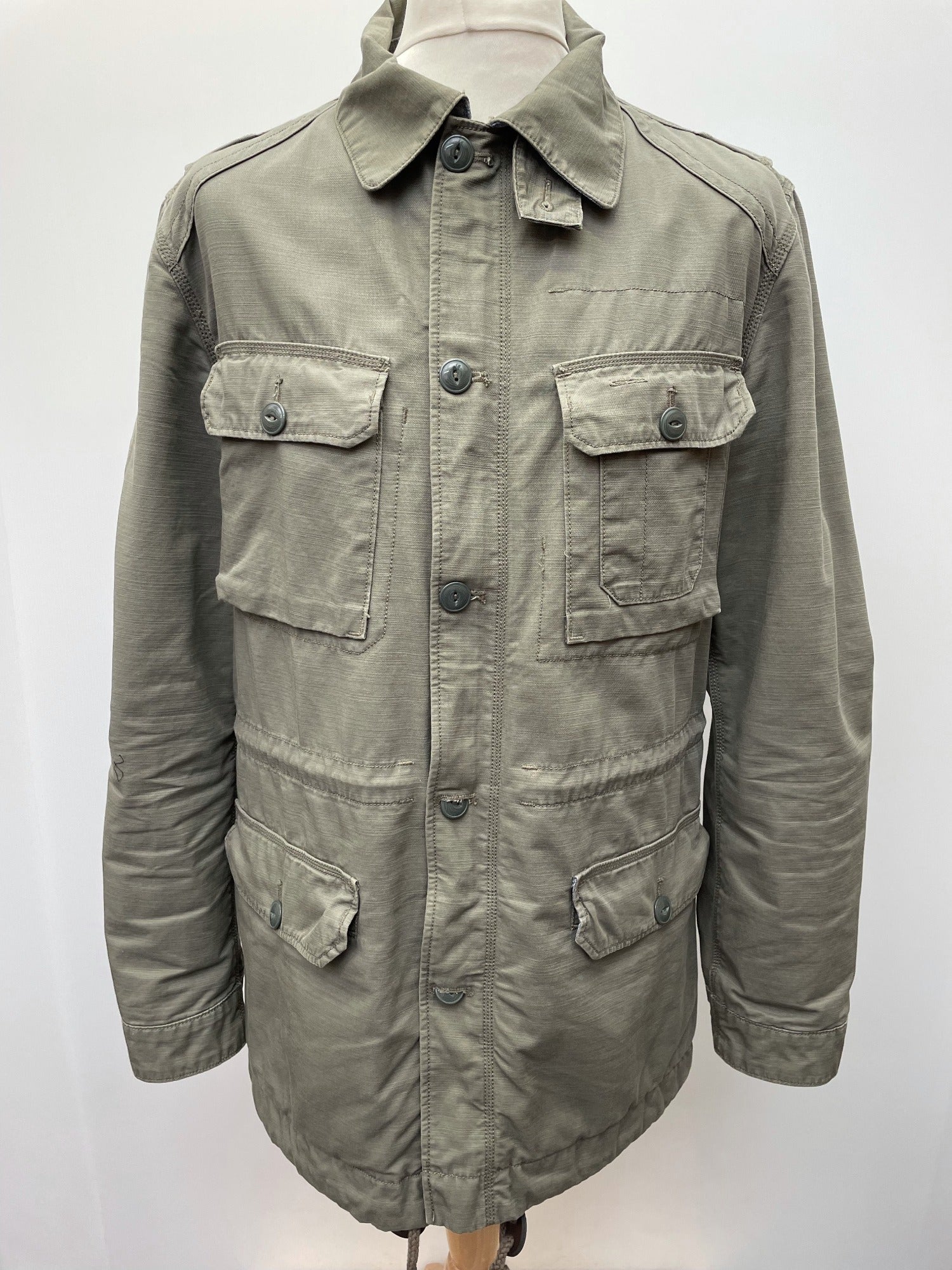 Levis Lightweight Military Style Jacket Size L Urban Village