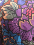 1970s Floral Print Dress by Marion Donaldson - Size 12