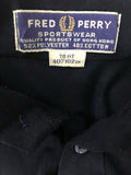 Urban Village Vintage  urban village  top  tipped  sportswear  retro  polo top  polo  Navy  MOD  mens  M  Fred Perry  Cotton  collar  casual  button  blue