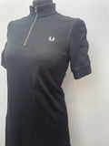 womens  vintage  Urban Village Vintage  urban village  summer dress  Stripes  retro  MOD  kneelength  knee length  Fred Perry  elasticated  dresses  dress  cycling polo  3/4 zip  10