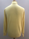 Yellow  winter  vintage  Urban Village Vintage  urban village  sweater  roll neck  pullover  polo neck  mens  M  knitted  knit  jumper  60s  60  1960s  1960