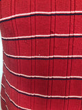 vintage  Urban Village Vintage  urban village  sweater  stripes  short sleeved  short sleeve  S  Red  mens  knitwear  knitted  knit  jumper  c&a