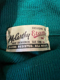 womens  vintage  Urban Village Vintage  urban village  MOD  McCarthy Etam  long sleeve  knitwear  knitted  knit  jumper  Green  60s  1960s  12