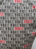 vintage  Urban Village Vintage  urban village  The Beatles  text  short sleeved  short  retro  patterned  patterened  mens  M  logo  button down  button  ben sherman