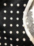 1960s Polka Dot Tunic Tie Waist Top - Size 16