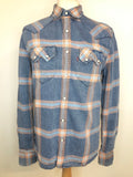 Levis Red Tab Sawtooth Checked Shirt - Size L