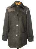 Womens Donkey Jacket by Pop England - Size UK 12-14