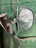 woodstock  womens  Winter Jacket  Winter Coat  winter  vintage  Urban Village Vintage  urban village  toggle front  Suede Jacket  Suede  sheepskin cuffs  sheepskin collar  Sheepskin  shearling  quilted  long sleeve  Jacket  hippy  hippie  Green  coat  boho  autumnal  autumn  8